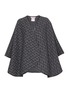 Main View - Click To Enlarge - VALENTINO GARAVANI - Toile Iconographe Wool Cashmere Blend Double Poncho