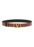 Main View - Click To Enlarge - VALENTINO GARAVANI - VLogo Reversible Leather Belt