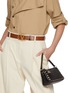 Figure View - Click To Enlarge - VALENTINO GARAVANI - VLogo Reversible Leather Belt