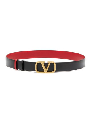 Main View - Click To Enlarge - VALENTINO GARAVANI - VLogo Reversible 30mm Leather Belt