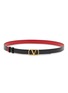 Main View - Click To Enlarge - VALENTINO GARAVANI - VLogo Reversible 20mm Leather Belt