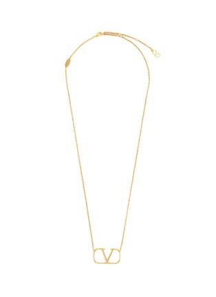 Main View - Click To Enlarge - VALENTINO GARAVANI - VLogo Signature Necklace