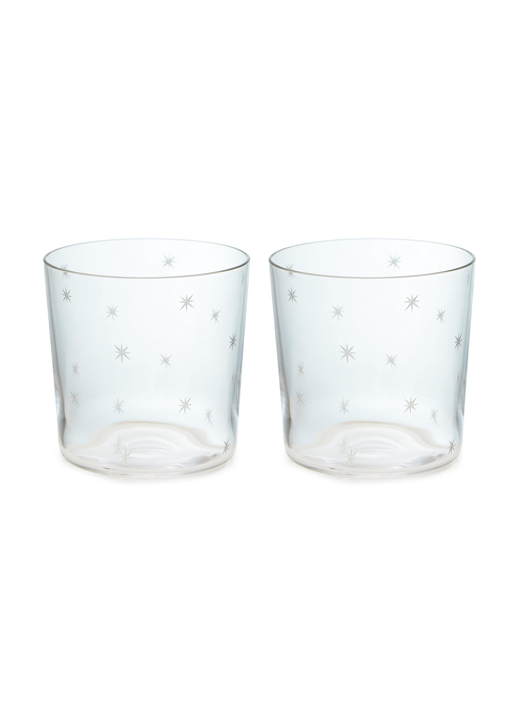 RICHARD BRENDON | Cocktail Star Cut Rocks Glass — Set Of 2 RICHARD BRENDON | Cocktail Star Cut Rocks Glass — Set Of 2