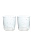 Main View - Click To Enlarge - RICHARD BRENDON - Cocktail Star Cut Rocks Glass — Set Of 2