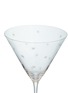 Detail View - Click To Enlarge - RICHARD BRENDON - Cocktail Star Cut Martini Glass — Set Of 2