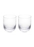 Main View - Click To Enlarge - RICHARD BRENDON - Optic Tumbler Set — Clear