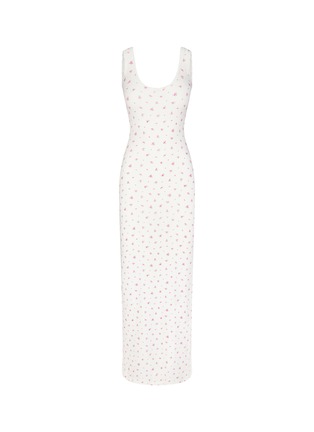 Main View - Click To Enlarge - SKIMS - Soft Lounge Lace Scoop Neck Maxi Dress