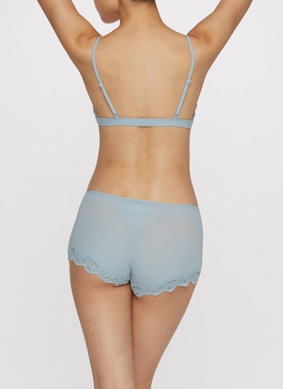 Back View - Click To Enlarge - SKIMS - Fits Everybody Lace Boy Short