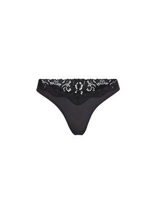 Main View - Click To Enlarge - SKIMS - Fits Everybody Lace Dipped Thong