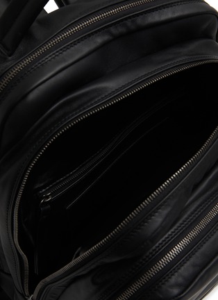 Detail View - Click To Enlarge - MARSÈLL - Triparto Leather Backpack