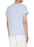 Back View - Click To Enlarge - MAISON LABICHE - Le Poitou Heart Logo Patch Cotton T-shirt