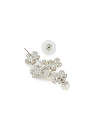 Detail View - Click To Enlarge - JENNIFER BEHR - Aria Swarovski Crystal Faux Pearl Earrings