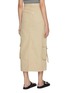 Back View - Click To Enlarge - MO&CO. - Cargo Cotton Maxi Skirt