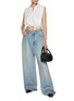 Figure View - Click To Enlarge - MO&CO. - Shirt Style Drawstring Top