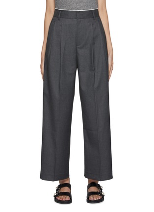 Main View - Click To Enlarge - MO&CO. - Wide Leg Suiting Pants