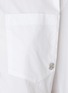  - MO&CO. - Raw Hem Cropped Cotton Shirt