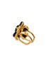 Detail View - Click To Enlarge - GOOSSENS - Agate Gold-Toned Clover Ring