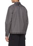 Back View - Click To Enlarge - RAG & BONE - Zip Printed Blouson Shirt