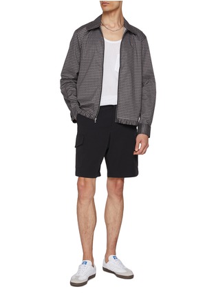 Figure View - Click To Enlarge - RAG & BONE - Zip Printed Blouson Shirt