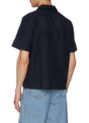 Back View - Click To Enlarge - RAG & BONE - Avery Resort Diamond Jacquard Shirt