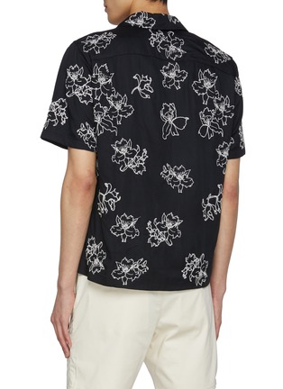 Back View - Click To Enlarge - RAG & BONE - Avery Resort Embroidered Shirt