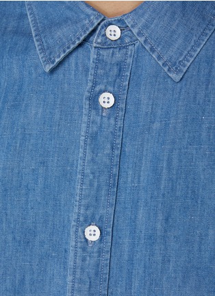  - RAG & BONE - Finch Cotton Linen Denim Shirt