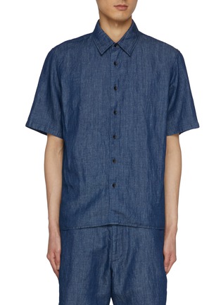 Main View - Click To Enlarge - RAG & BONE - Dalton Cotton Linen Denim Shirt