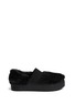 Main View - Click To Enlarge - OPENING CEREMONY - Elastic shearling platform skate slip-ons