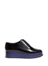 Main View - Click To Enlarge - OPENING CEREMONY - 'Eleanora' wedge platform leather Oxfords