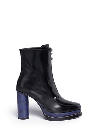 Main View - Click To Enlarge - OPENING CEREMONY - 'Korinne' leather platform boots