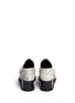 Back View - Click To Enlarge - OPENING CEREMONY - 'Eleanora' wedge platform marble print leather Oxfords