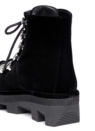 Detail View - Click To Enlarge - ALEXANDER WANG - 'Sam' suede platform boots