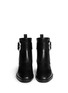 Figure View - Click To Enlarge - ALEXANDER WANG - 'Bara' ankle strap leather boots