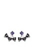 Main View - Click To Enlarge - JOOMI LIM - 'Modern Deco' Swarovski crystal earrings