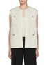 Main View - Click To Enlarge - CRUSH COLLECTION - Fancy Bouclé Gilet