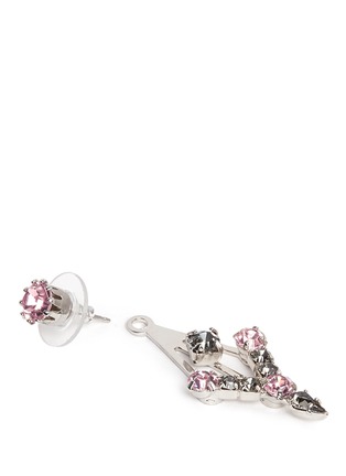 Detail View - Click To Enlarge - JOOMI LIM - 'Modern Deco' Swarovski crystal earrings