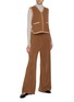 Figure View - Click To Enlarge - CRUSH COLLECTION - Teddy Bouclé Knit Waistcoat