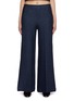 Main View - Click To Enlarge - CRUSH COLLECTION - Denim-look Wide Leg Flared Trousers