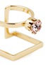 Detail View - Click To Enlarge - JOOMI LIM - 'Shape Shifter' crystal 16k gold plated ring