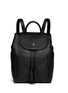 Main View - Click To Enlarge - TORY BURCH - 'Frances' pebbled leather flap backpack