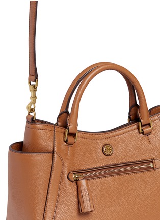 Detail View - Click To Enlarge - TORY BURCH - 'Frances' small leather satchel