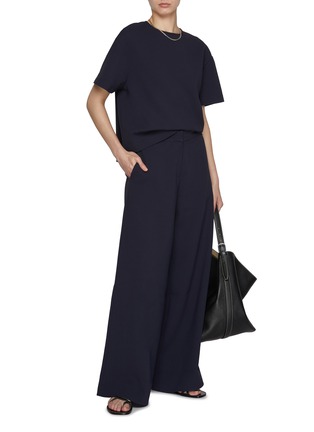 Figure View - Click To Enlarge - THE FRANKIE SHOP - Sierra Wide Leg Pants