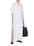 Figure View - Click To Enlarge - THE FRANKIE SHOP - Avery Maxi Shirt Dress