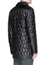 Back View - Click To Enlarge - NANAMICA - Diamond quilted down coat
