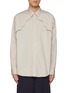 Main View - Click To Enlarge - TOGA VIRILIS - Layered Pocket Cotton Shirt