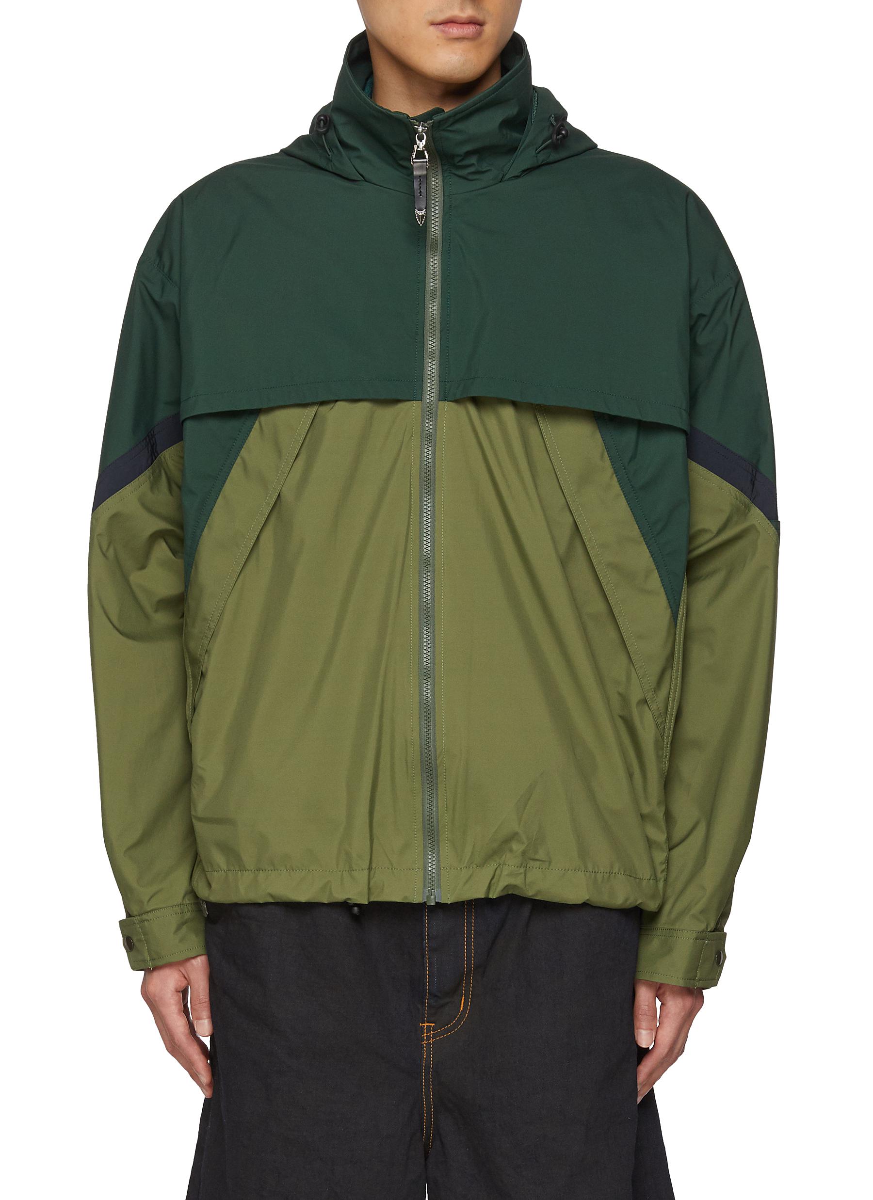 TOGA VIRILIS | Hooded Ripstop Windbreaker Jacket | Men | Lane Crawford