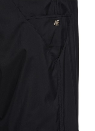 Detail View - Click To Enlarge - TOGA VIRILIS - Ripstop Zipped Straight Leg Pants