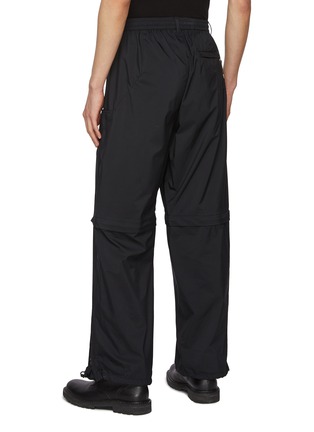 Back View - Click To Enlarge - TOGA VIRILIS - Ripstop Zipped Straight Leg Pants