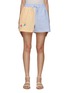 Main View - Click To Enlarge - SUSANNA BLU - Newport Patchwork Embroidered Drawstring Shorts