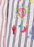  - SUSANNA BLU - Giglio Embroidered Striped Dress